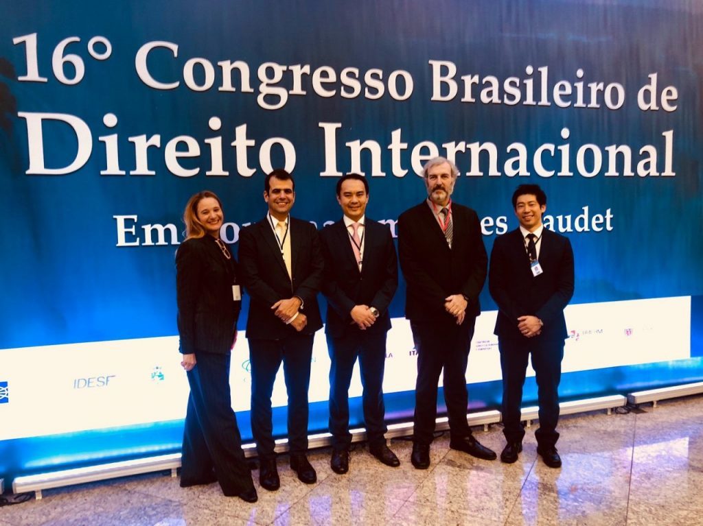 Presidente do Ibrachina palestra no 16º Congresso Brasileiro de Direito Internacional