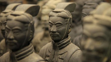 Exército de Terracota em Xian, China