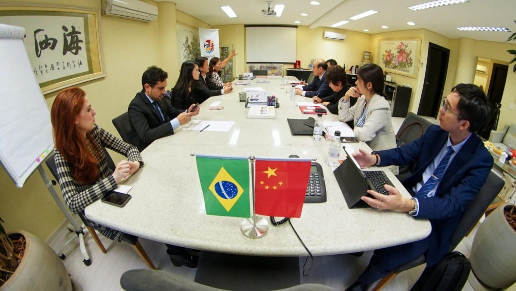 Ibrachina sedia reunião entre CICIR e Asia Consultoria e Assessoria Empresarial