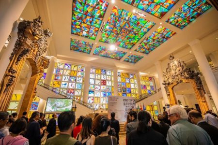 Ibrachina participa de abertura de exposição de gravuras chinesas milenares