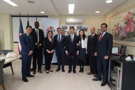 Ibrachina se reune com representantes do Consulado Americano