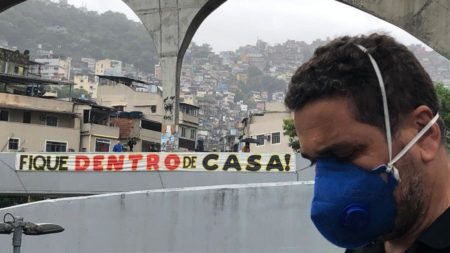 Wallace Pereira, presidente da associação de moradores da Rocinha - Foto: Herculano Barreto Filho/UOL